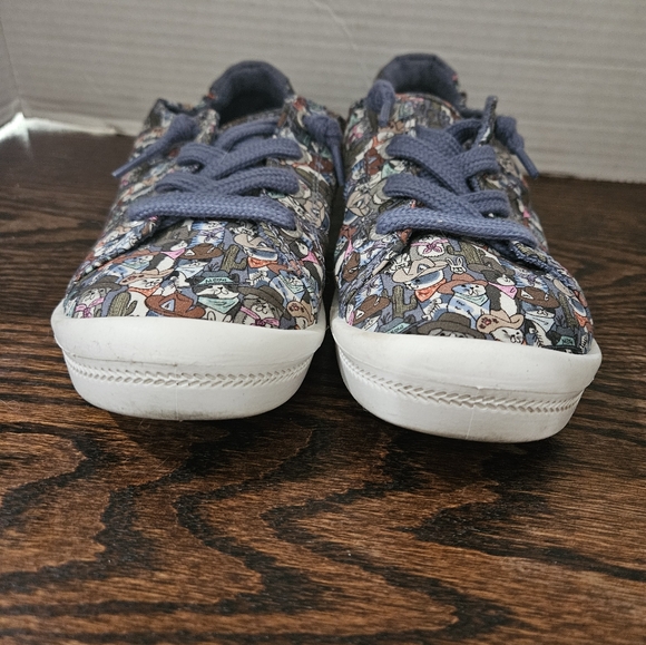 Bobs By Sketchers. Cats In Cowboy Hats. Western. EUC Size 7 ( Bin16) - Picture 8 of 8